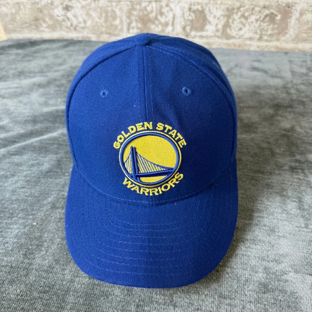 New Era Golden State Warriors Royal Blue Baseball Cap 7 1/8 NBA Fitted Hat